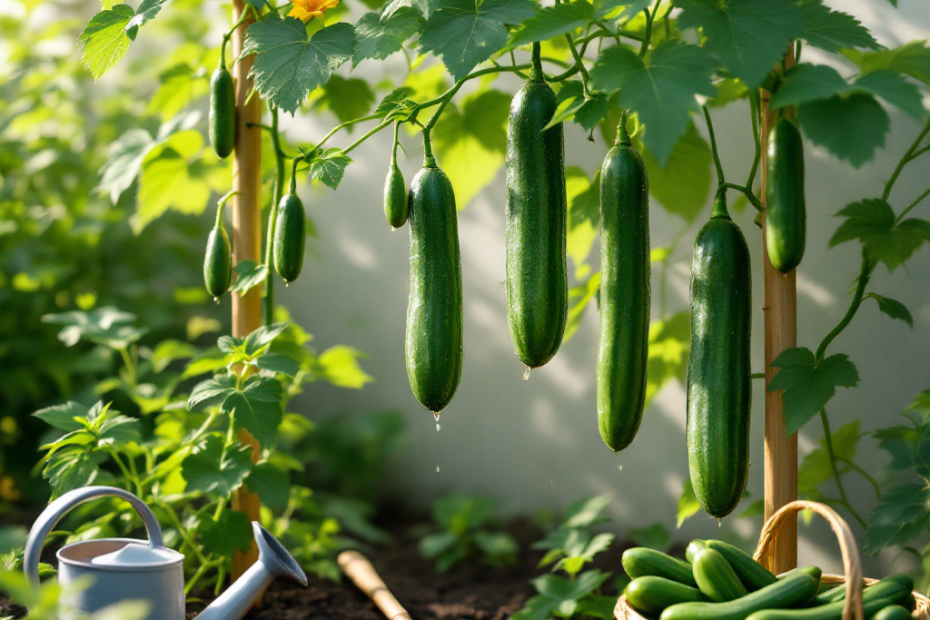 Pepino Japonês : cultivo e Benefícios